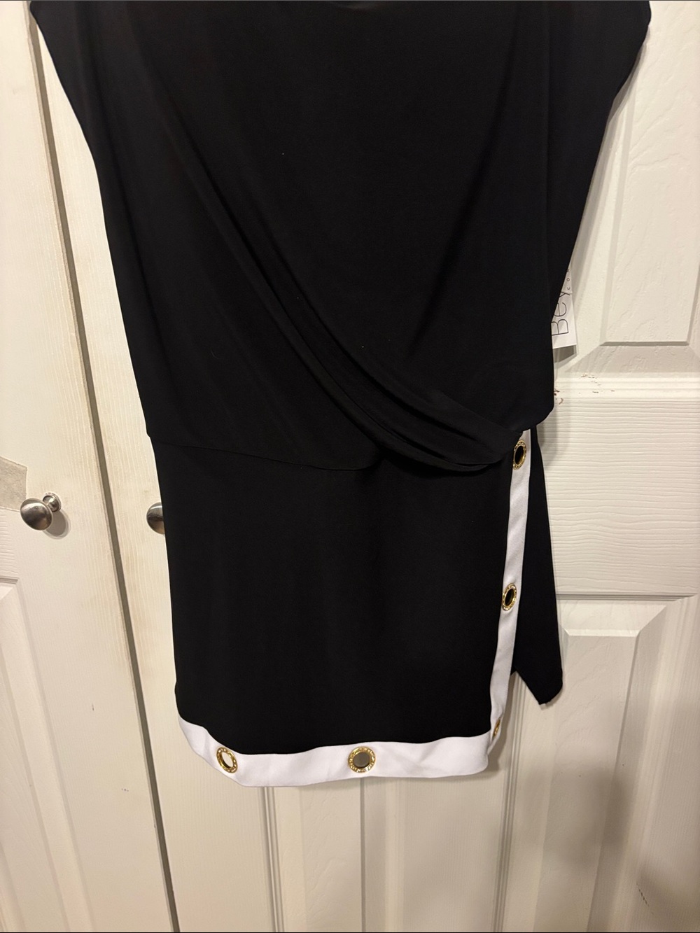 Beyond Control Color Block Plus Swim Dress - Picture 4 of 14